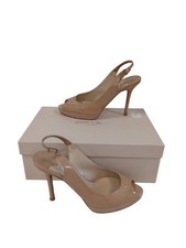 Jimmy Choo Nude Patent Leather