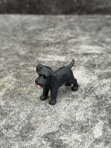 Schleich dog black miniature - dog,