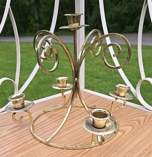 Vintage metal gold - round, arm