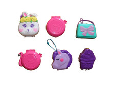 Bundle of six different Polly Pocket compact sets