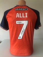 Signed Millenic Alli Luton Town 2025/26 Shirt COA