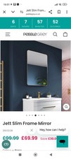Rectangular Brass Framed