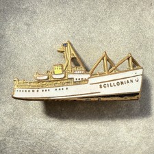 Isles of Scilly Steamship Company Scillonian II steamer ship badge.