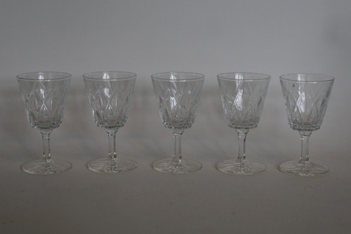 Set pressed glass - 5,