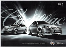 Cadillac BLS 2007-2008 UK Market Sales Brochure Elegance Saloon & Wagon