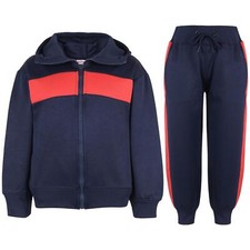Kids Boys Tracksuit Contrast