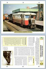 County Donegal RWays Auto Bus European Railways Legendary Trains Maxi Card