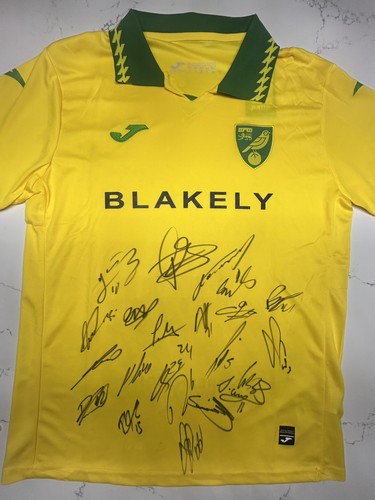 Signed norwich city - norwich, fc