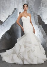 NEW NO TAGS Mori Lee Karina 5604 Wedding Dress Size 14