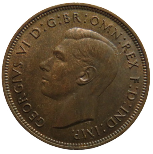 1937 king george one - george, penny