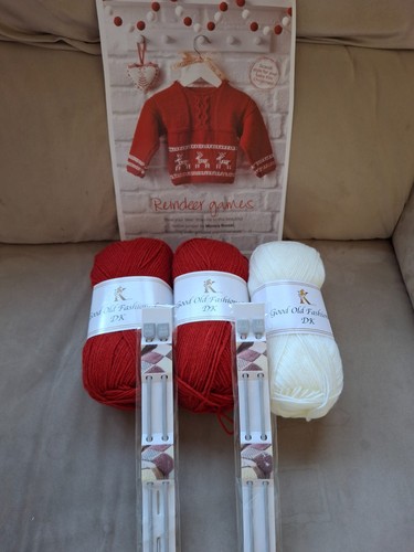 Knitting kit reindeer - ",