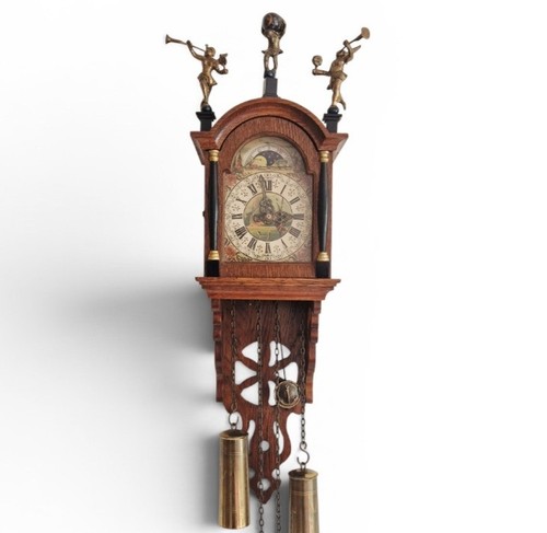 Vintage dutch clock - vintage,