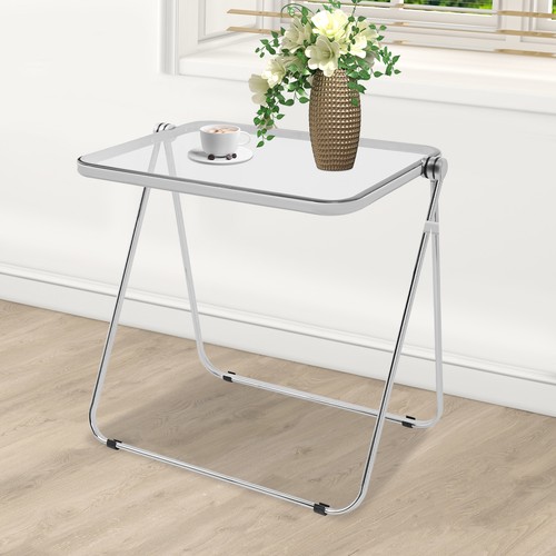 Folding tray table - tray, side