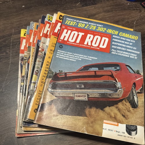 Hot rod magazine - magazine, lot