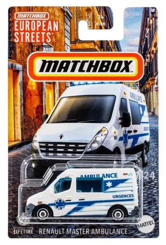 Matchbox european streets - matchbox,