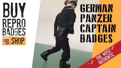 Action man german panzer - action,