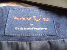 TUI Airline Cabin Crew Ladies Dress Guido Maria Kretschmer 12 Uniform Blue Logo