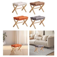 Wooden Footstool Folding