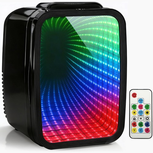 Mini fridge with mirror - 4l,
