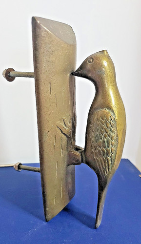 Original vintage woodpecker - original,