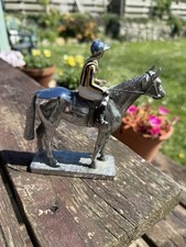 Vintage Chrome Horse Racing