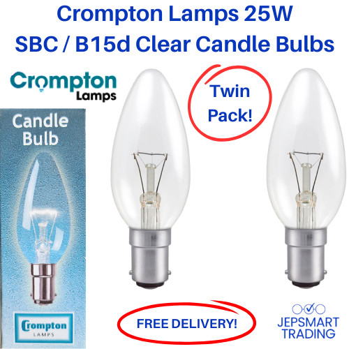 25w candle light - 25w, sbc