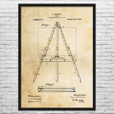 Painting Easel Patent Wall