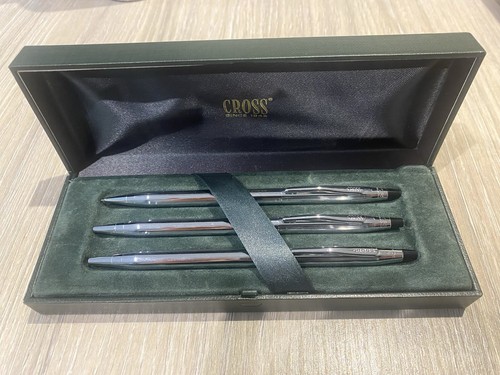 Cased set cross pens 2 - cased,