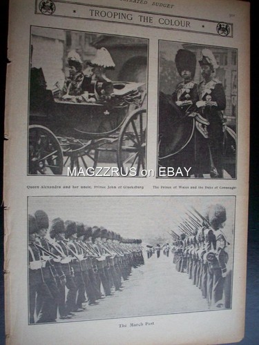1904 london trooping colour - 1904,