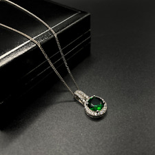 WHITE GOLD FINISH Green