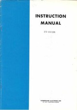 FV-901DM INSTRUCTION MANUAL