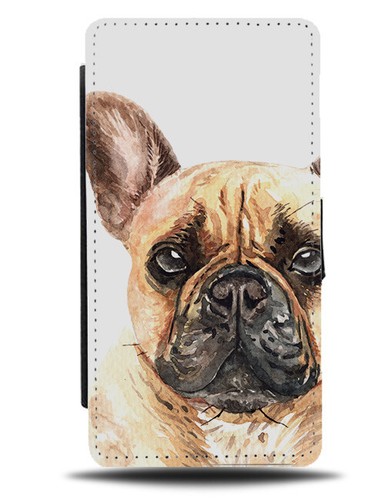 French bulldog flip wallet - bulldog,