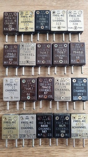 Various vintage ft243 radio - various,
