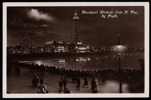 Blackpool pier night - blackpool,