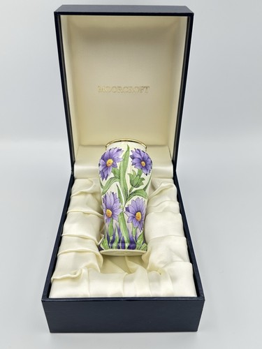 Boxed moorcroft enamels - moorcroft, purple