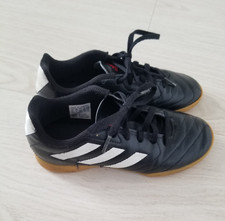 Adidas Goletto Indoor Football Trainers Indoor Trainers PE Black Size UK 1 EU 33
