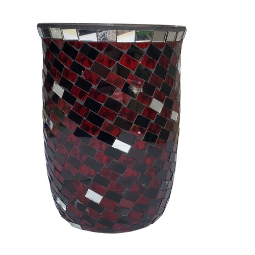 Red black silver - red,
