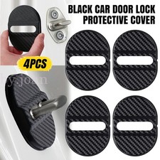 4x Carbon Fibre Car Door Lock