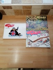 3 Vintage Giles Cartoon Books