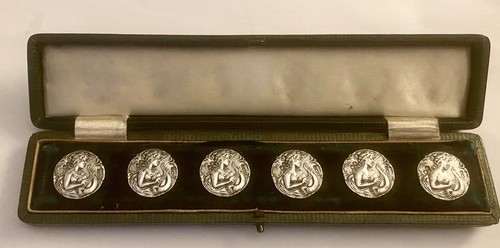 Antique art nouveau set 6 - set,