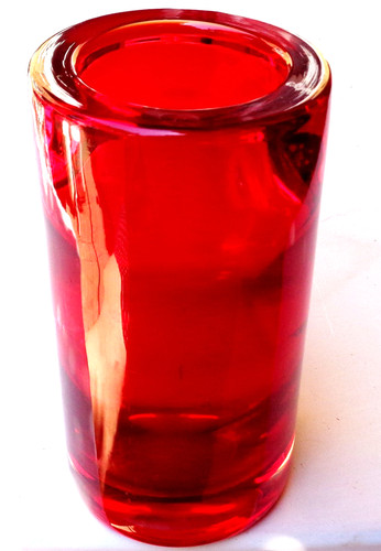Whitefriars heavy ruby red - heavy,