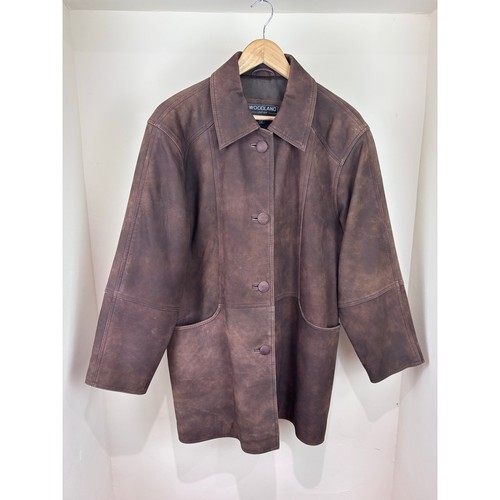 Woodland leather brown suede - woodland,
