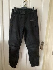 IXS TEXTILE MOTORCYCLE TROUSERS MEDIUM