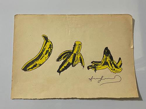 Andy warhol drawing - andy,