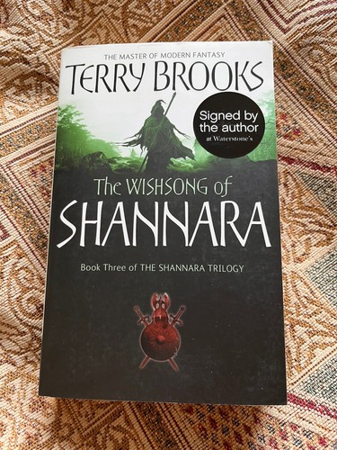 Wishsong shannara signed - wishsong, by