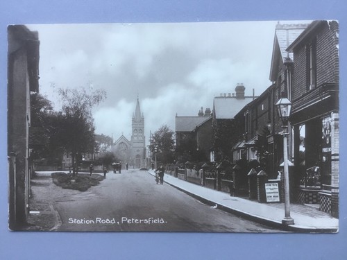 Petersfield station road - station, view