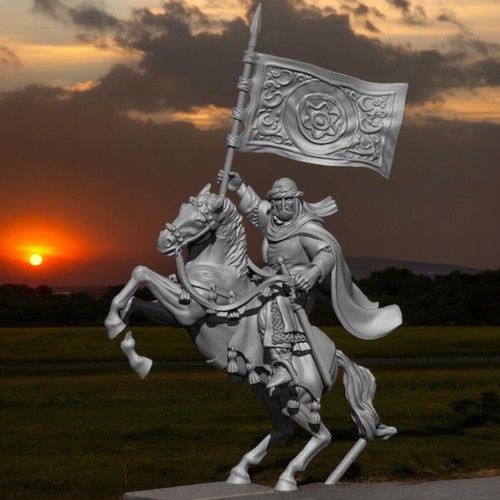 Moorish standard bearer - moorish,