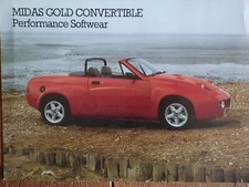 Midas Gold Convertible Kit Car Brochure