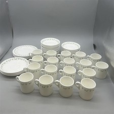 Wedgwood Royal Tuscan White and Green 41 Piece Tea Set