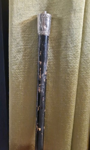 Antique vintage walking stick - antique,